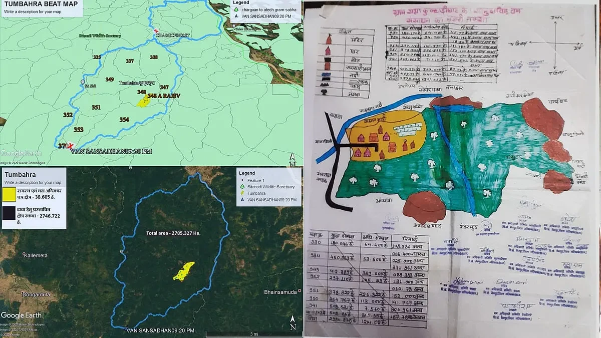 Adivasis in Chhattisgarh use technology to reclaim maps and forest rights, How organisations like Khoj have empowered Adivasis in their bid to redefine state-imposed borders By Varun Sharma